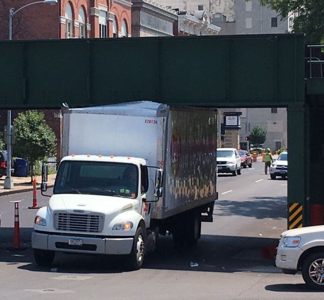 Truck-eating bridge